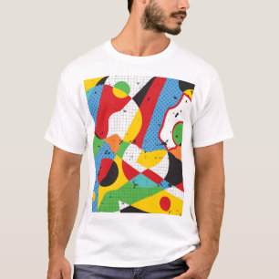 Pop Art, Vibrant Minimalism. T-Shirt