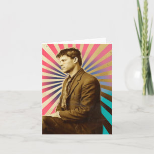 Pop-Art Vintage Crime Photo Card