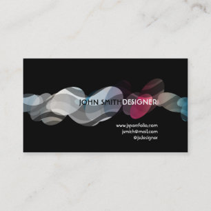 Pop Art & Waves Business Card