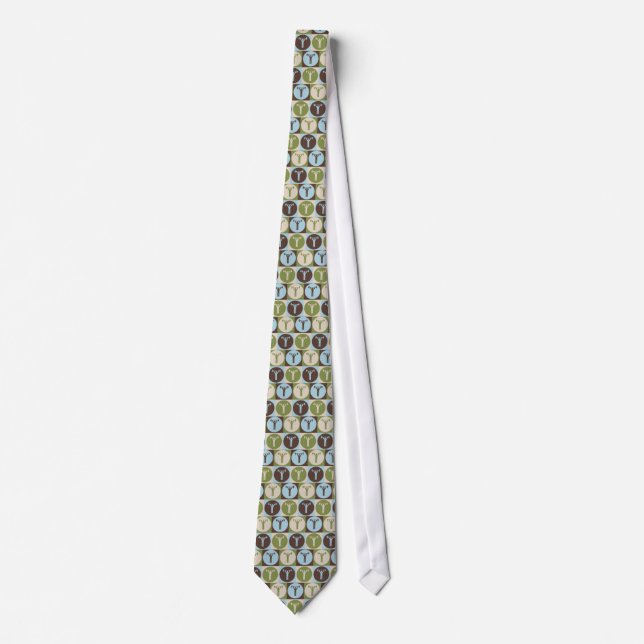 Pop Art Weight Lifting Tie (Front)