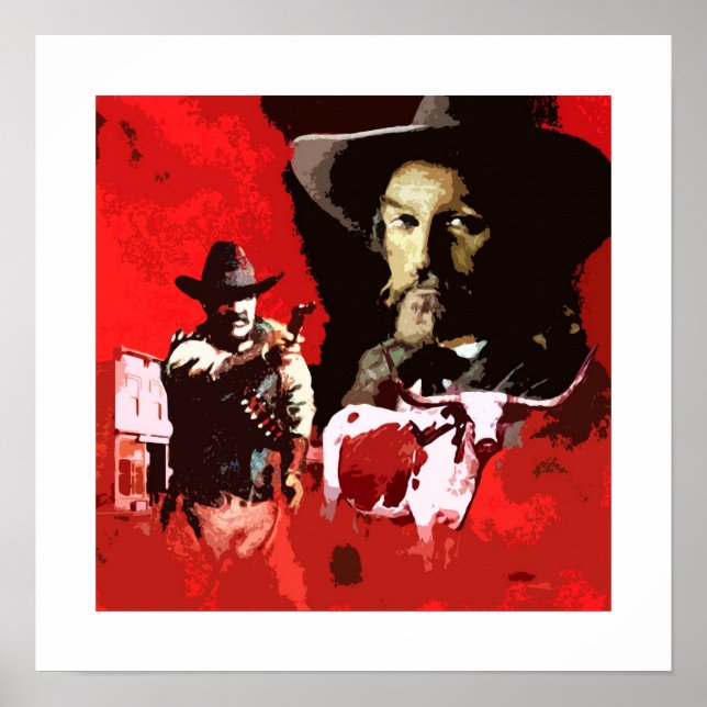 Pop Art Western Retro Poster (Front)