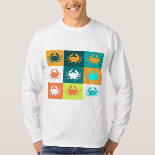Pop Art with Crabs 6 T-Shirt