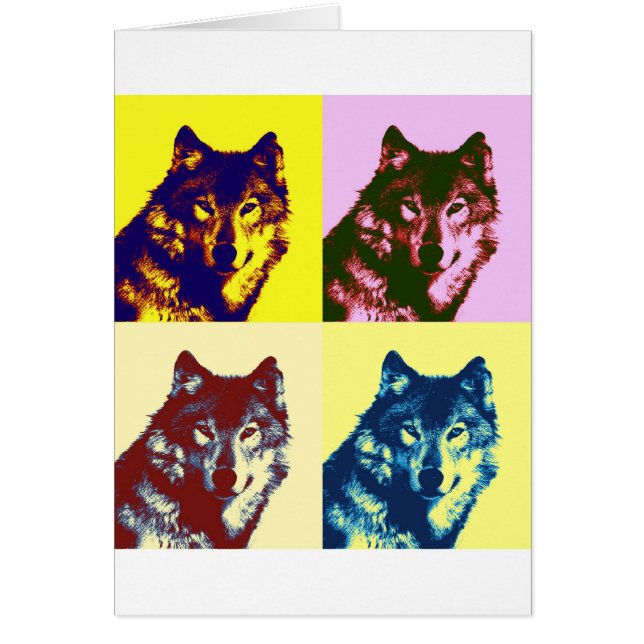 Pop Art Wolf (Front)