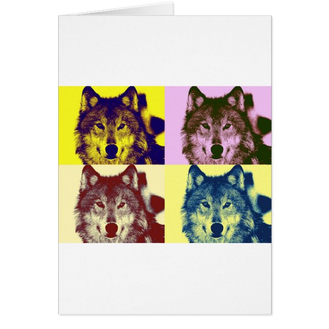 Pop Art Wolf (Front)