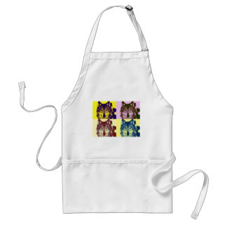 Pop Art Wolf Standard Apron