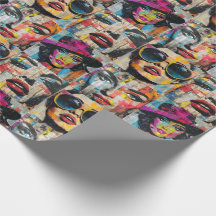 Pop Art Wrapping Paper