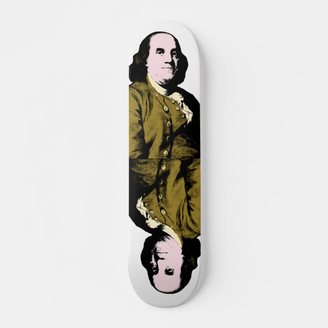 Pop -  Ben Franklin Skateboard (Front)