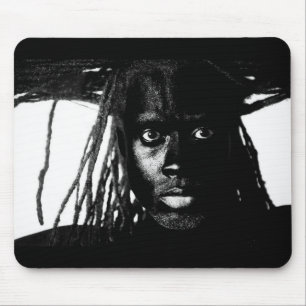 pop blacq mouse mat