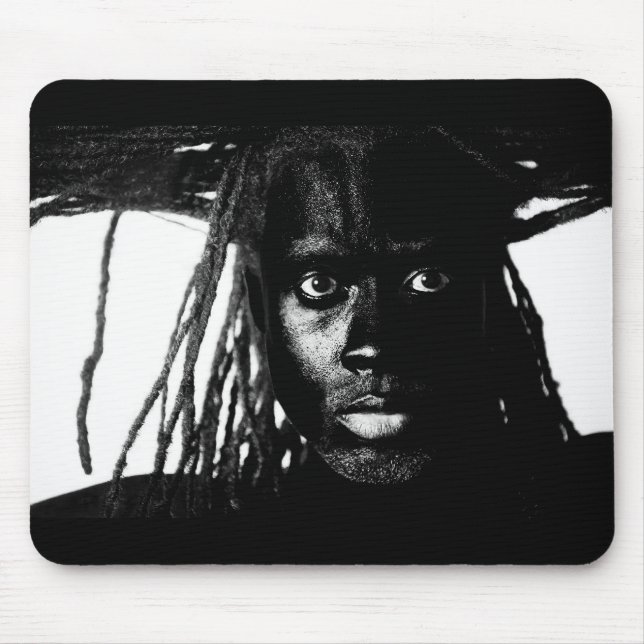 pop blacq mouse mat (Front)