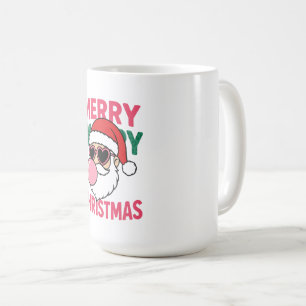 Pop Bubble Retro Christmas Coffee Mug
