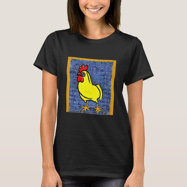Pop Chicken  Cute Trendy For Men Women & Kids T-Shirt (Front)