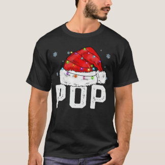 POP Claus Funny Xmas Family Matching Grandpa Chris T-Shirt