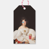 Pop Corn Diva with 3D Glasses 