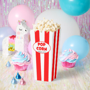 Pop Corn Personalised Movie Night Favour Box