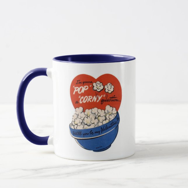 Pop "Corny" Valentine Mug (Left)