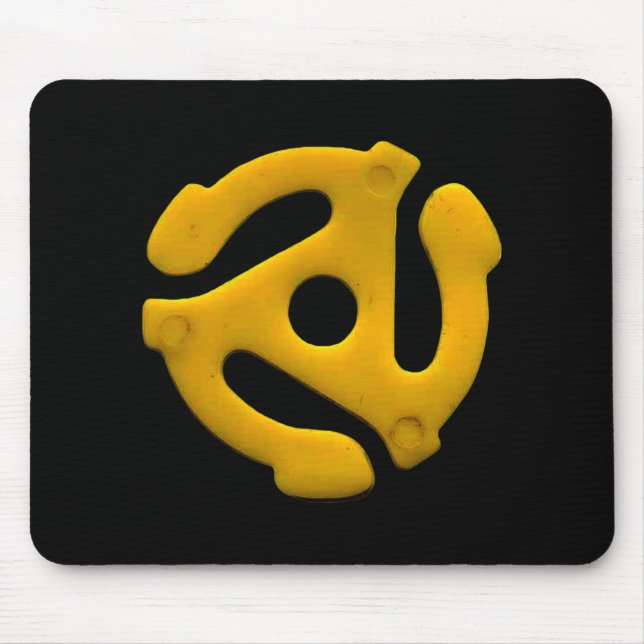 Pop Culture 45 Vinyl Record Insert Mouse Mat (Front)