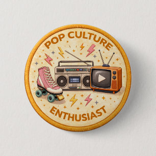 Pop Culture 6 Cm Round Badge