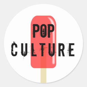 Pop Culture Classic Round Sticker