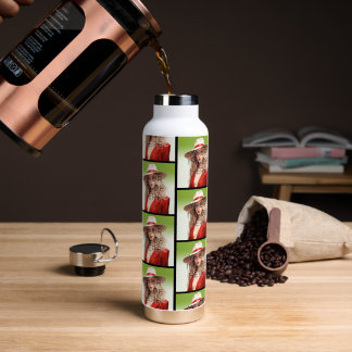 Pop Culture Signable Add Photo Personalised Custom Water Bottle