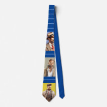 Pop Culture Signable Photo Personal Custom Necktie