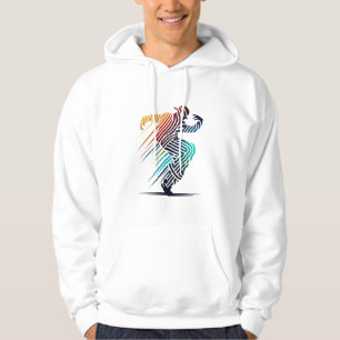 pop dancer silhouette hoodie