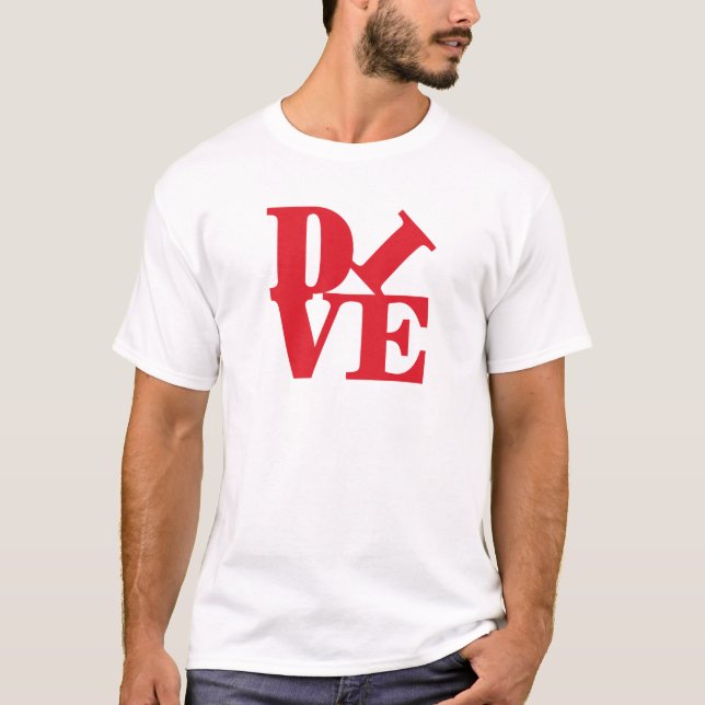 Pop Dive Light T-shirt (Front)