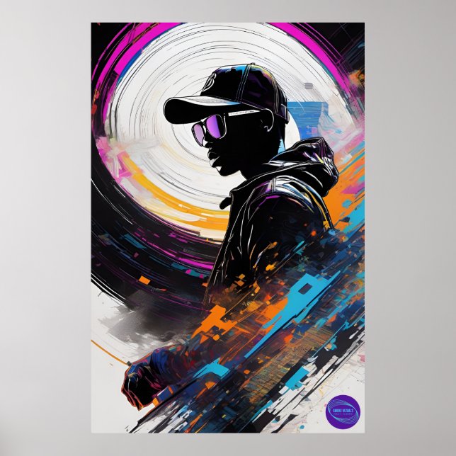 POP DJ ART POSTER (Front)