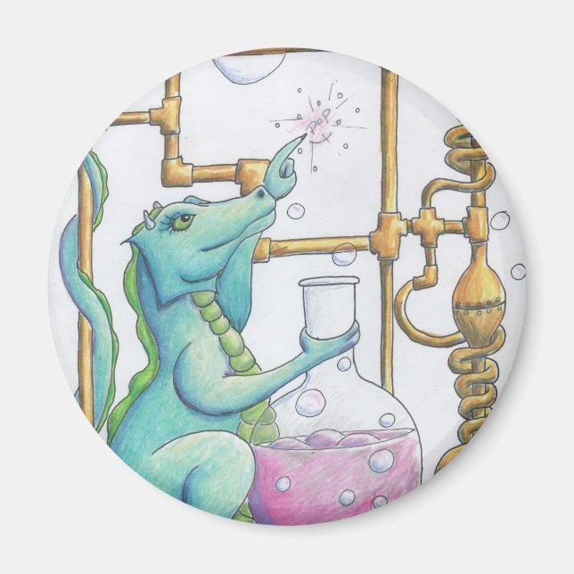 Pop Dragon Magnet (Front)