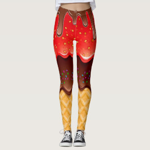 Pop Fashion Don't Lick 3 Leggings