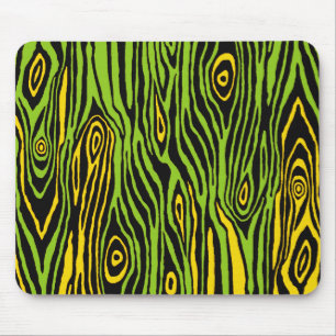 Pop Faux Bois Mouse Mat