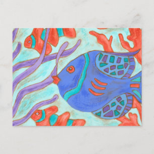 Pop Fish Postcard