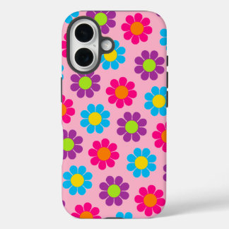Pop Flower Power iPhone 16 Case