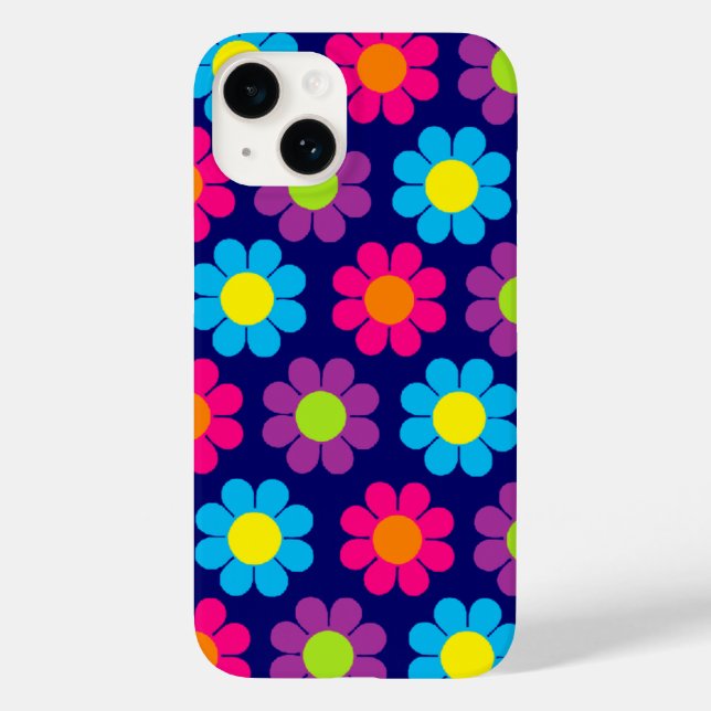 Pop Flower Power Case-Mate iPhone Case (Back)