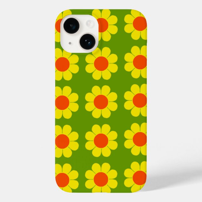 Pop Flower Power Case-Mate iPhone Case (Back)