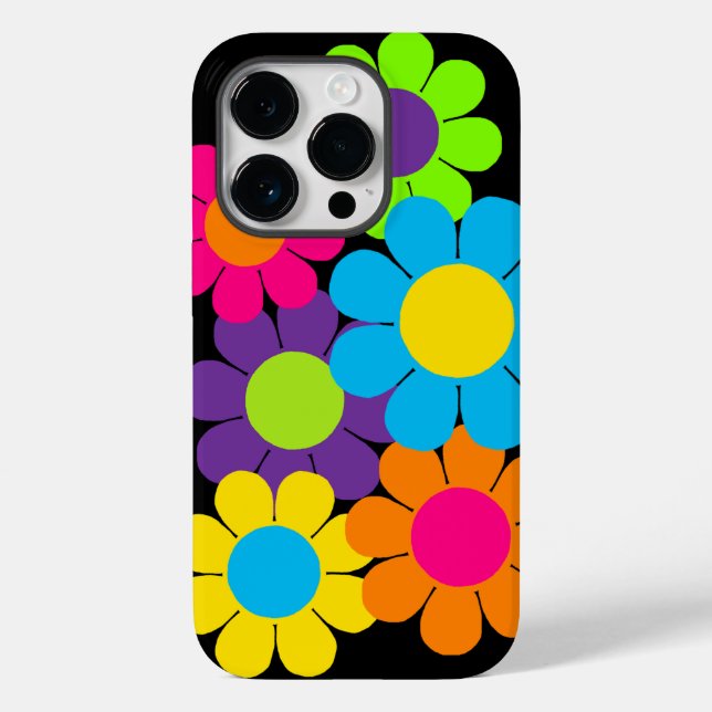 Pop Flower Power Case-Mate iPhone Case (Back)