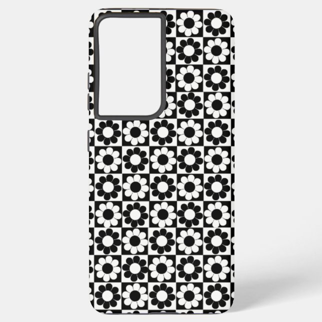 Pop Flower Power Samsung Galaxy S21 Ultra Case (Back)