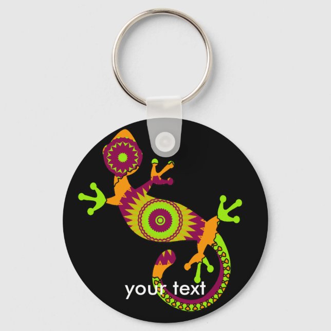 pop gecko key ring (Front)