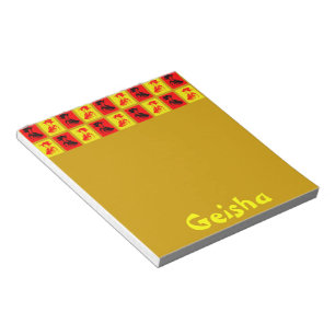 Pop Geishas Notepad