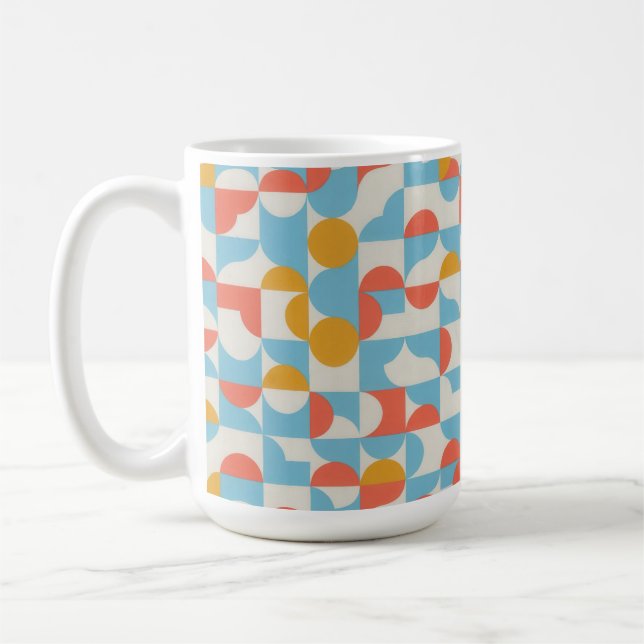 Pop Geometry Coffee Mug (Left)