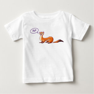 POP GOES THE WEASEL by Jeff Willis Art Baby T-Shirt