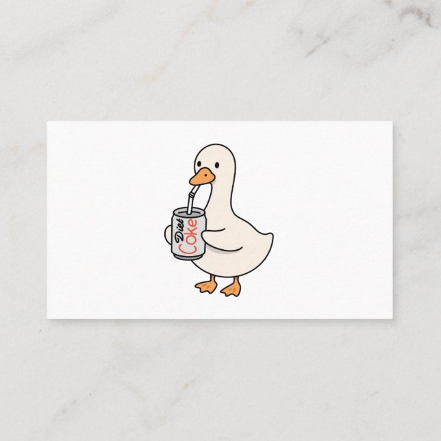 Pop Goose Business Card (Back)
