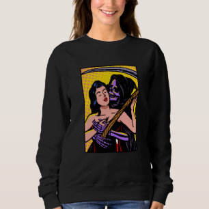 Pop Grim Reaper Death Soul Collector Scythe Hallow Sweatshirt