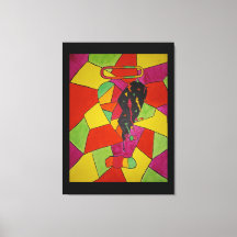 Pop Heart Canvas Print