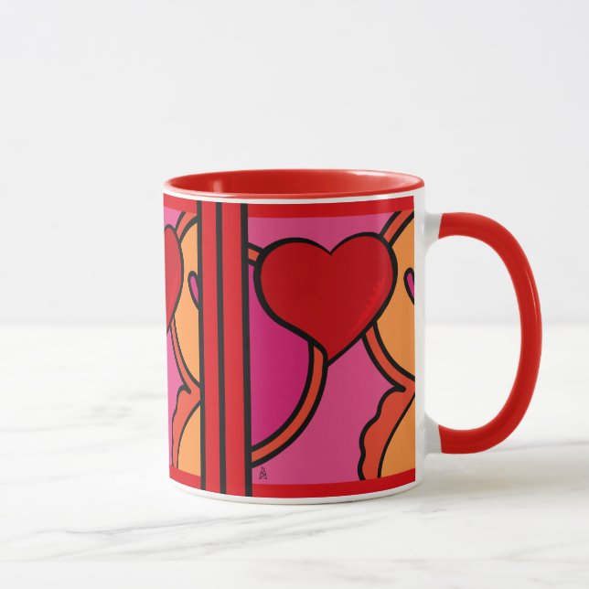 Pop Heart Mug (Right)