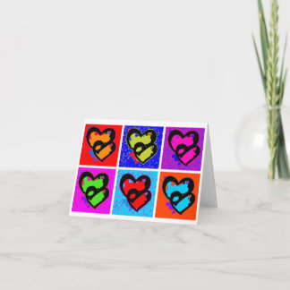 POP HEARTS HOLIDAY CARD