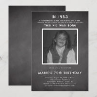 Pop History | Photo Birthday Party