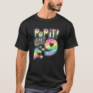 Pop It 9Th Birthday Girls Boys 9 Years Old Fidget T-Shirt