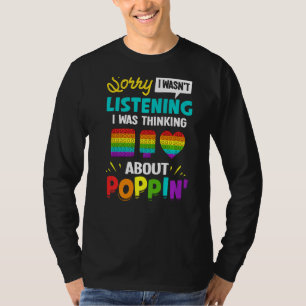 Pop It Fidget Toy Game Funny Stress Bubble 1 T-Shirt