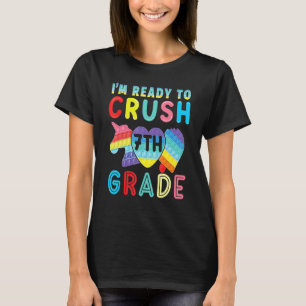 Pop It I'm Ready To Crush 7th Grade Back To Schoo T-Shirt