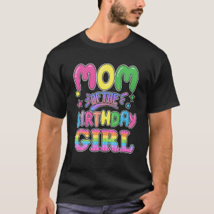 Pop It Mommy Of The Birthday Girl Pop Party Theme T-Shirt